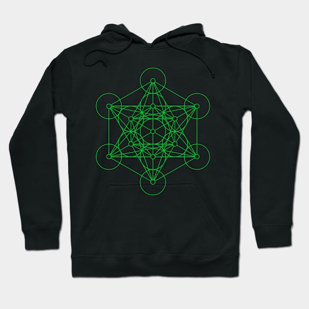 Metatrons Cube Hoodie by trev4000